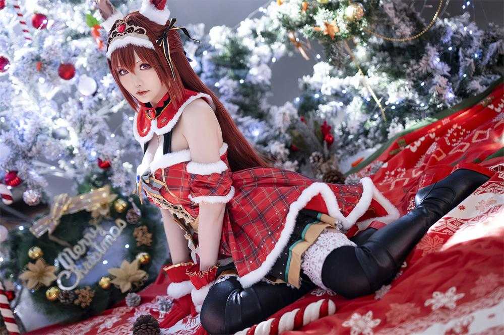 星之迟迟2023-12月计划A 赛马娘-大和赤骥 圣诞衣装 [47P/330M]（）2