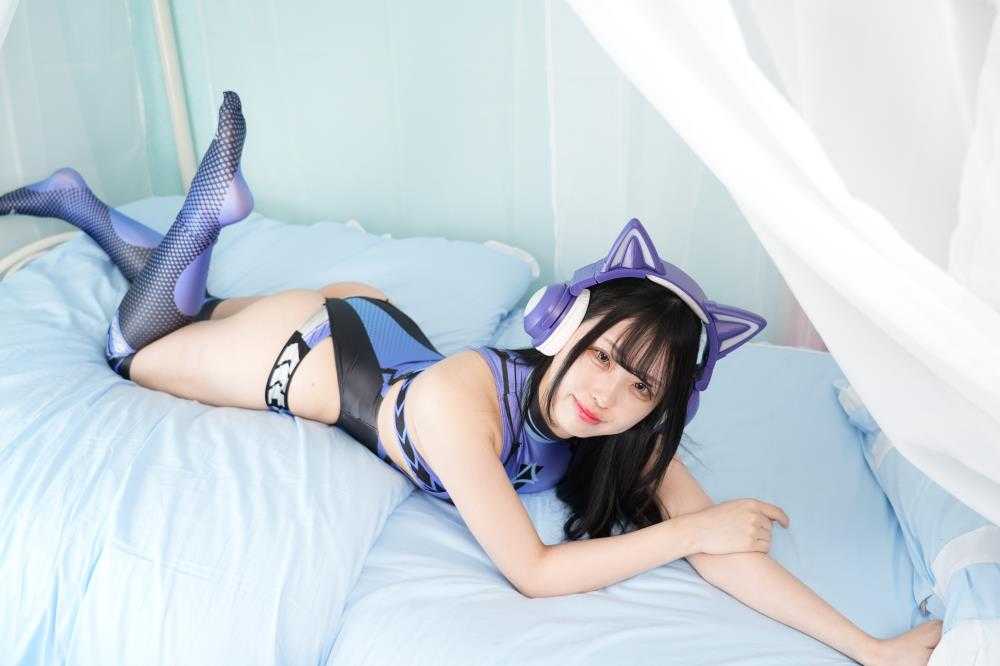 [しおん共和国]猫耳サイバー競泳水着[197P/1.39G](3