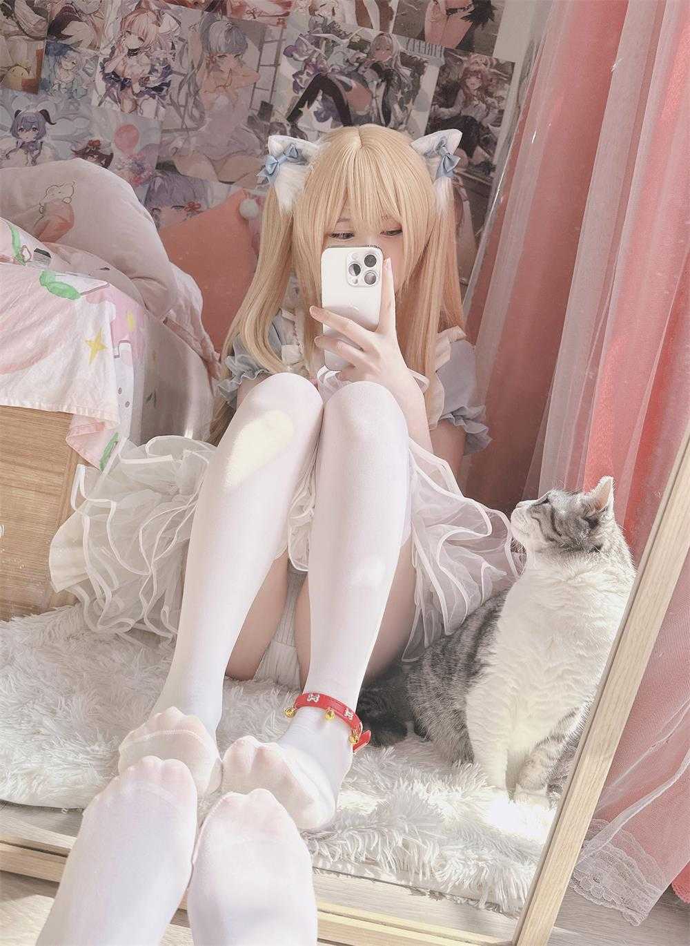 [习呆呆/呆呆Misa] fantia 2025.02订阅 ねこメード(猫娘女仆)  [19P/1V/102M]（）1