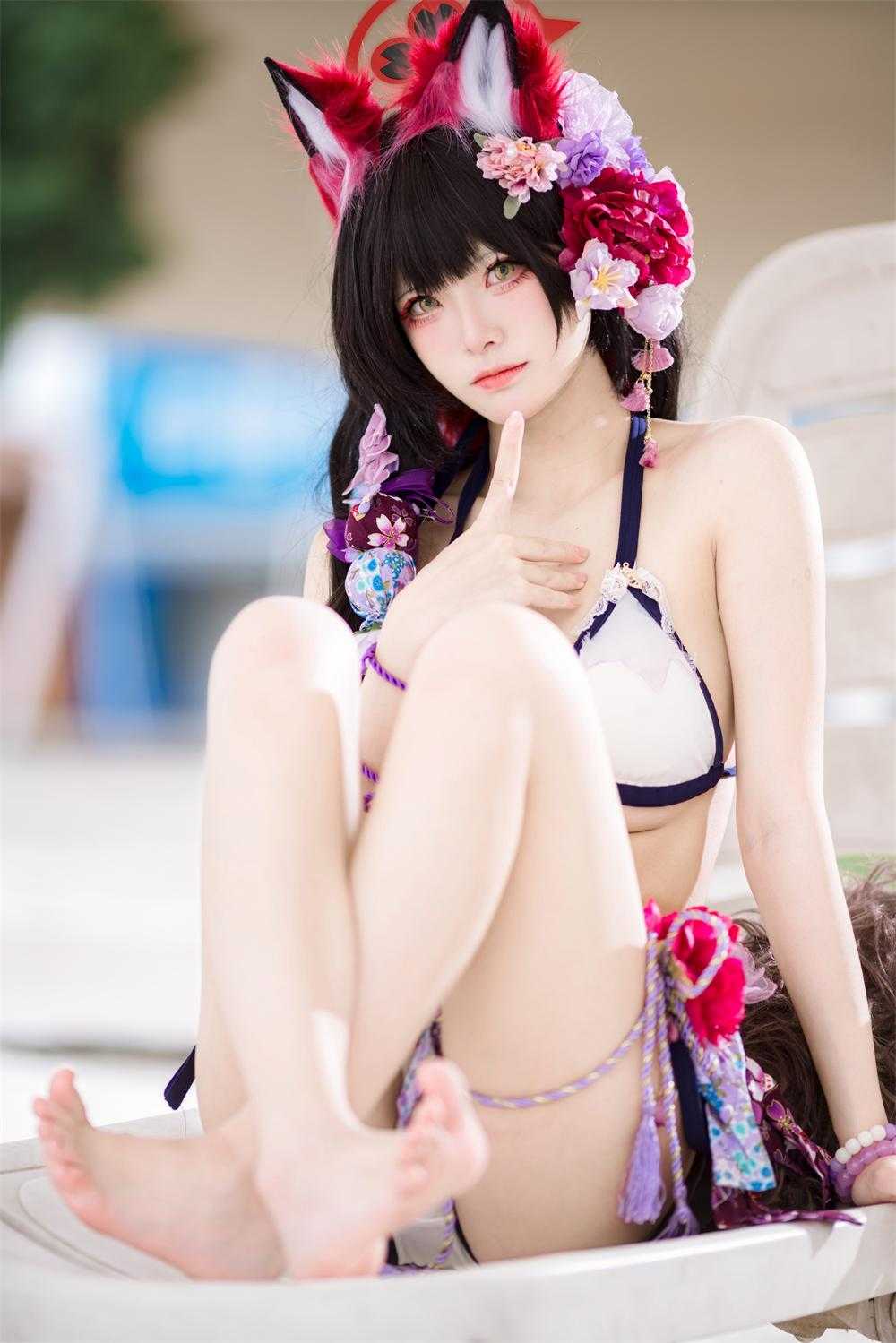 [九柒喵]狐坂若藻水着[23P/114M]（）2