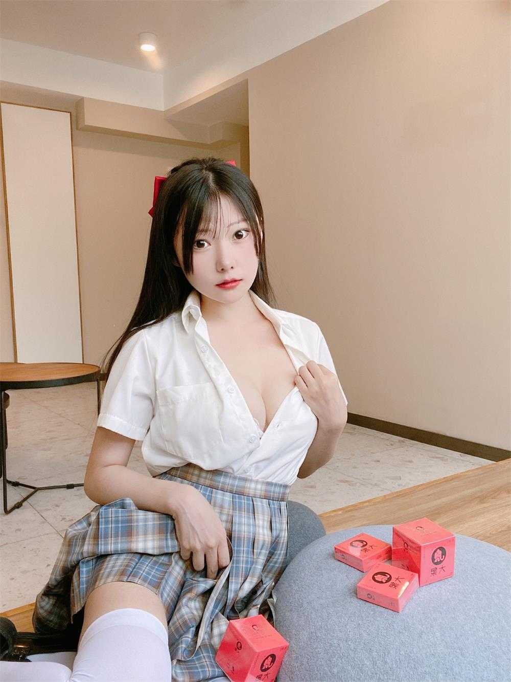 香草喵露露 - 大象 JK格子裙[30P/97M]（3）