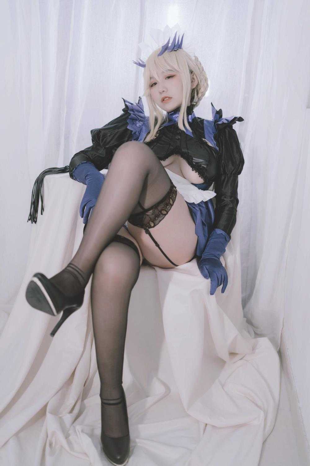 阿半今天很开心 - FGO 黑枪呆女仆 [69P/760M]（）2