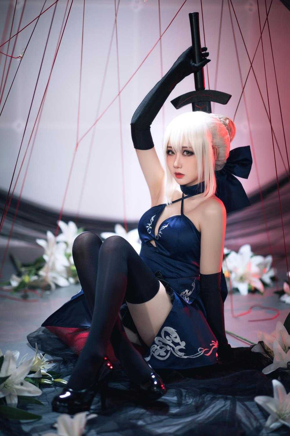 焖焖碳 - FGO 黑呆 [30P/405M]（3）