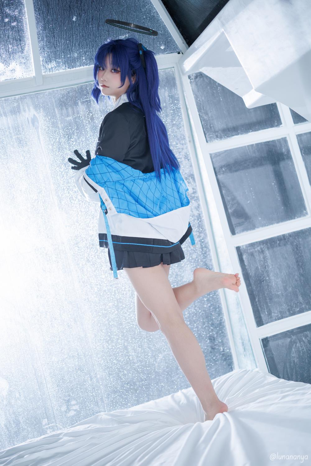 [lunananya] ブルーアーカイブ 蔚蓝档案 早瀬ユウカ 早濑优香 [20P/130M] 2